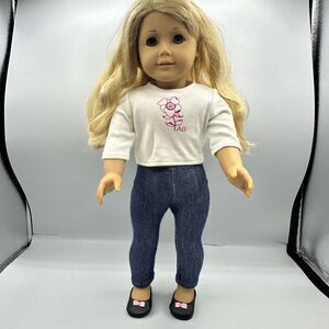 American Girl Doll Lanie Holland 2010 Doll Of The Year Dressed Clean